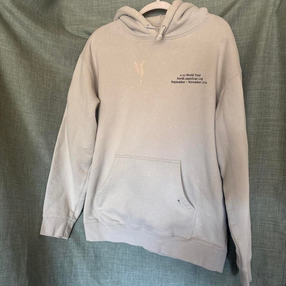 wave to earth tan hoodie
